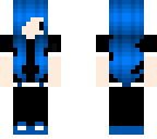 blue hair
