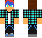 blue teenager with the swwwag