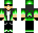 boy green fire