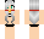 cat girl in bikini