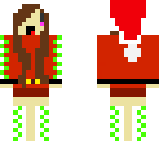 chibi christmas girl