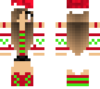 chrismas girl skin