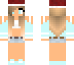 cool girl santa hat