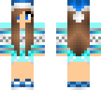 cute blue girl