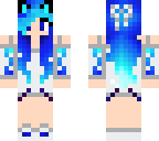 cute blue kittycat