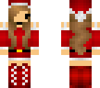 edit of santa kawaii girl