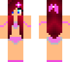 edited girl with bikni