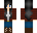 edited of flannel girl