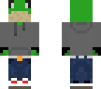 frog in a hoodie with a twist