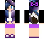 galaxy wolf girl