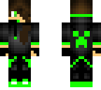 green cool girl