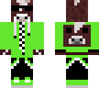 green cow man