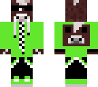 green cow man