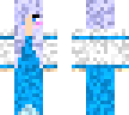 ice girl with headphones