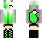 lime wolf girl