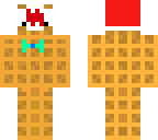 merry holiday fiesty waffle