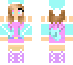 pink and blue x mas