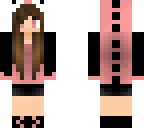 pink dinosaur girl