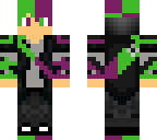 purple and green hunter