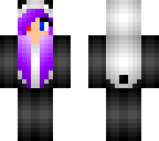 purple panda onesie