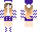 purple winter skin