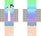 rainbow girl