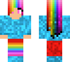 rainbow girl