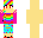 rainbow girl