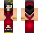 red dress
