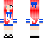 red headed school girl
