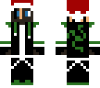 santa hat cool guy