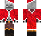 skeleton santa