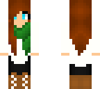 winter girl edit