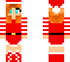 xmas skin girl with shorter hair