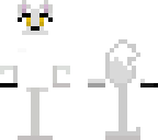 yellow eyed arctic wolf