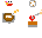 you made a cake skin