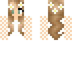 a white dress