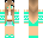 aqua summer girl