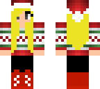 blond christmas girl