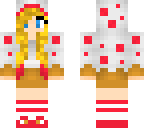 blonde cake girl