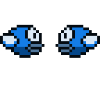 blue flappy bird