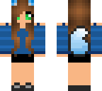 blue fox girl