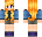 blue girl
