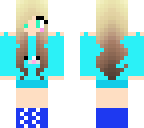 blue girl