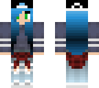 blue girl