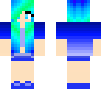 blue girl