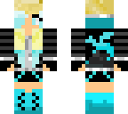 blue girl