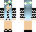 blue hair girl