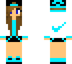 blue tick girl