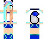 blue wolf girl